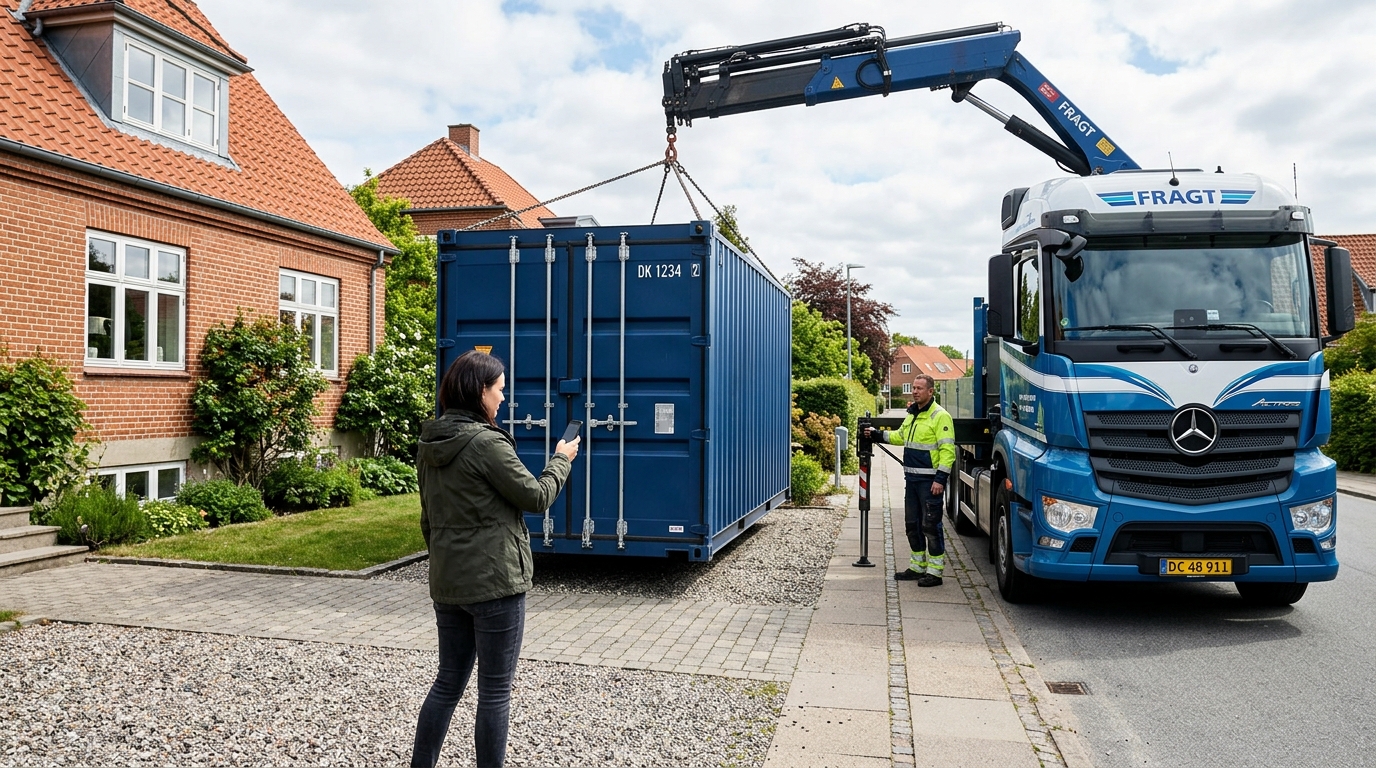 Bestil opbevaringscontainer direkte til din adresse i dag: Den enkle løsning til din flytning
